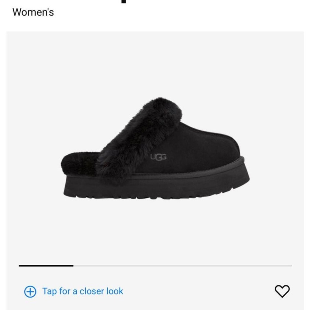 Black UGG Disquette